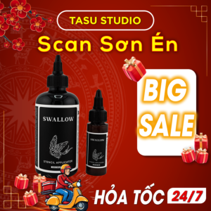 Gel Scan Hình Xăm Sơn Én – Bước Hoàn Thiện Không Thể Thiếu Cho Tác Phẩm Tattoo Nghệ Thuật