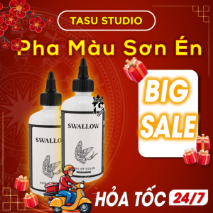Nước Pha Màu Sơn Én 8oz - 240ml