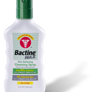 Bactine MAX – Xịt Làm Dịu, Kháng Khuẩn Sau Xăm Hình Hiệu Quả