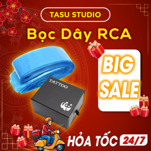 Màng Bọc Dây RCA Máy Xăm Chuẩn Y Tế – Bảo Vệ An Toàn, Tăng Tuổi Thọ Máy Xăm