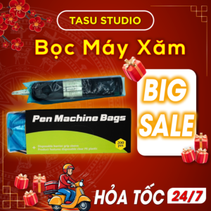 Màng Bọc Máy Xăm Chuẩn Y Tế – Bảo Vệ An Toàn, Vệ Sinh Tuyệt Đối