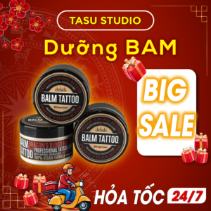 Dưỡng BALM TATTOO – Bí Quyết Bảo Vệ & Chăm Sóc Hình Xăm Chuẩn Chu