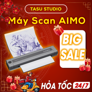 Máy Scan Hình Xăm AIMO T08FS – Chuyển Hình Nét, In Nhanh, Độ Bền Cao